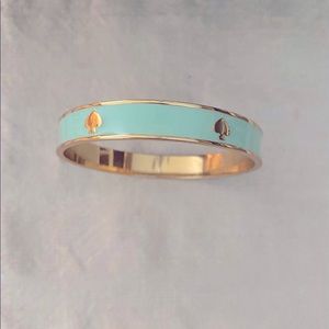 Kate Spade Hinged Bangle Bracelet Turquoise